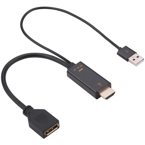 Hdmi Zu Displayport Adapter mit Usb-Stromversorgung Karnz