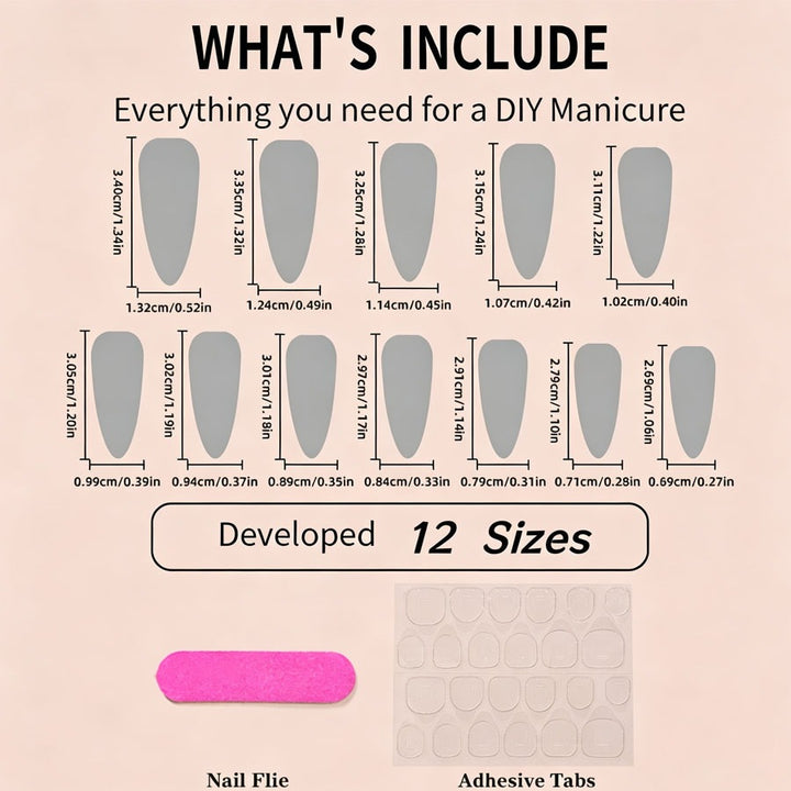 Kunstnägel im stilvollen Stiletto-Design Karnz