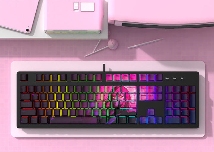 Künstlerisch Themed Mechanische Tastatur Karnz