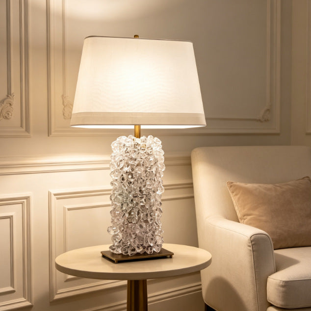 Künstlerische Kristall-Tischlampe