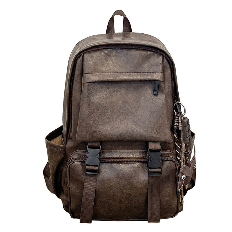 Vintage-Style Leder Rucksack Karnz