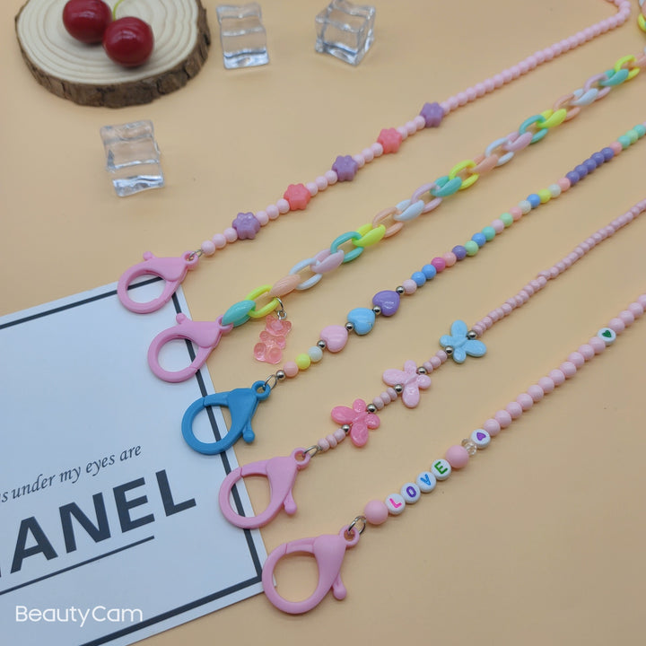 Bunte Brillenhalterkette Karnz