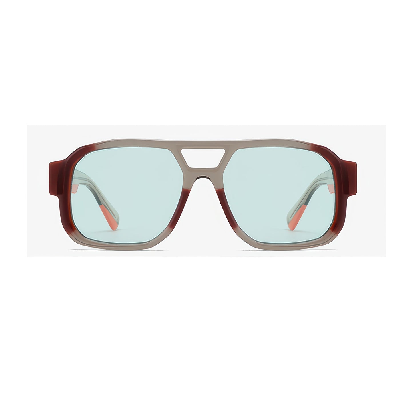 Damen Sonnenbrille im modernen, eleganten Hybrid-Design Karnz