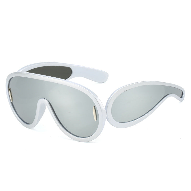 Damen fashion-forward Sportsonnenbrille Karnz