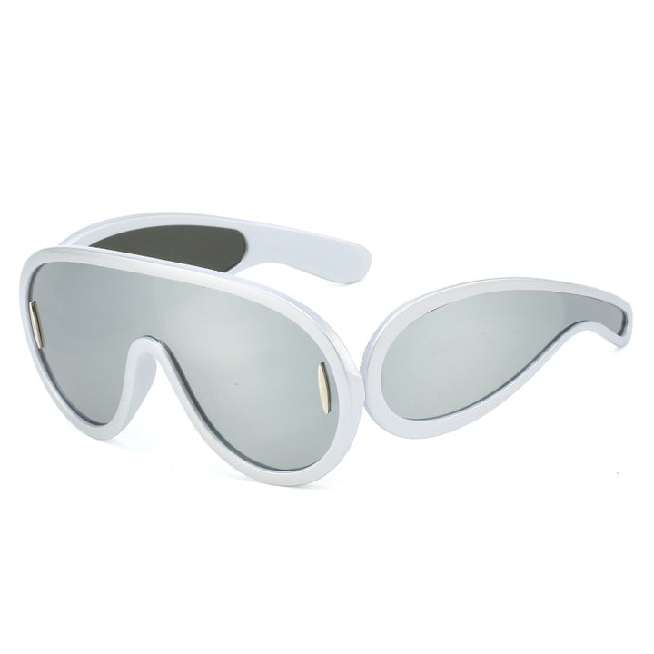 Damen fashion-forward Sportsonnenbrille Karnz