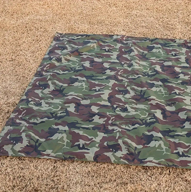 Damen Multifunktionale Picknickdecke mit Camouflage-Muster Karnz
