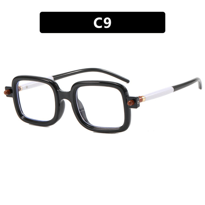 Damen quadratische Sonnenbrille mit trendy Rahmen und komfortablem Sitz Karnz