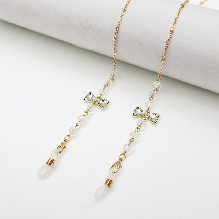 Elegante mit Schleife dekorierte Halskette Karnz
