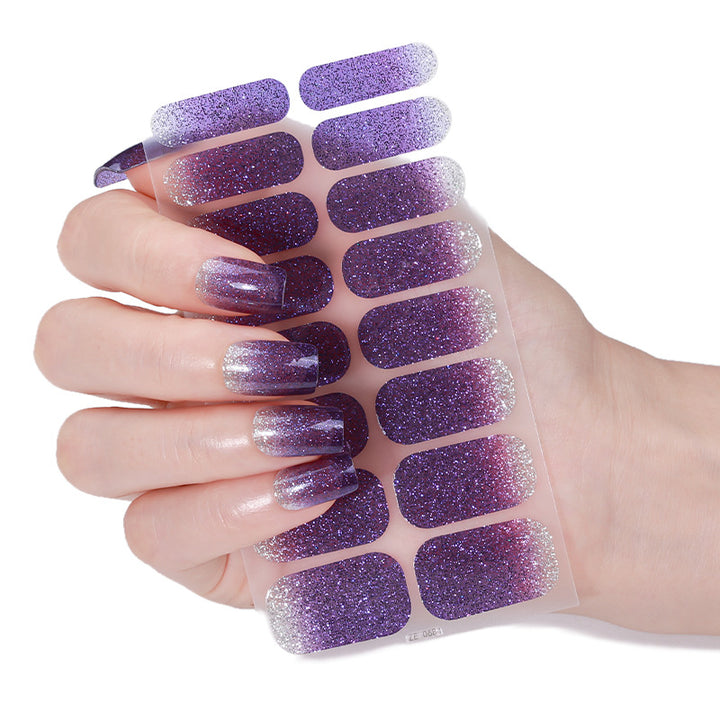 Glitter Ombre Nagelwraps  1790954415