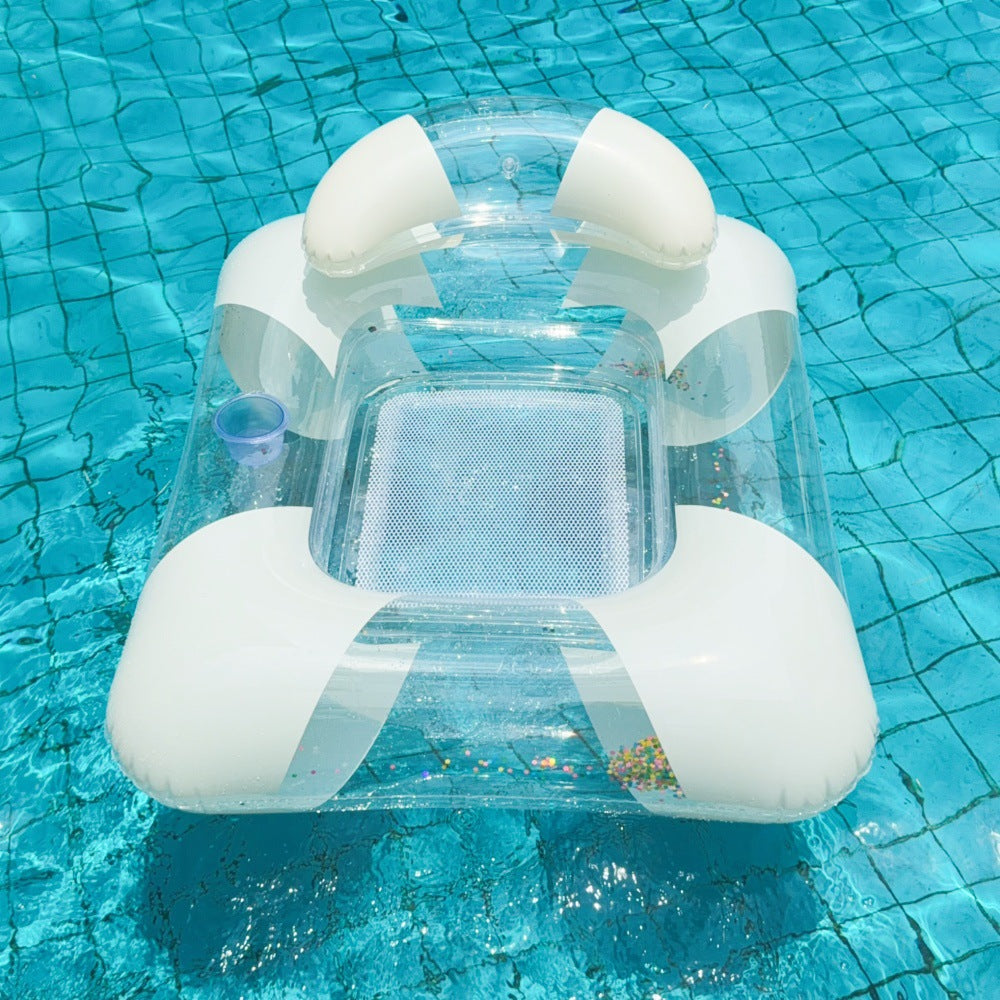 Aufblasbare Meerjungfrauenschwanz Pool Float Karnz