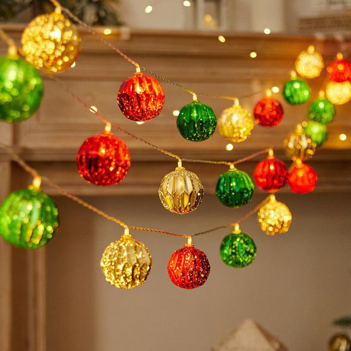 Farbige LED Weihnachtslichterkette Karnz