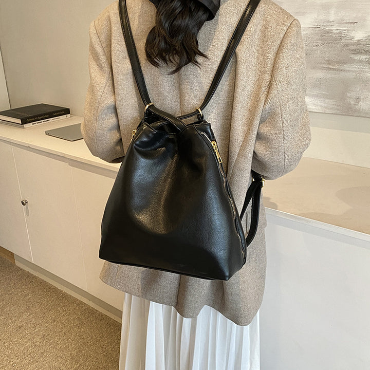 Elegante Kunstleder Einkauftasche Karnz
