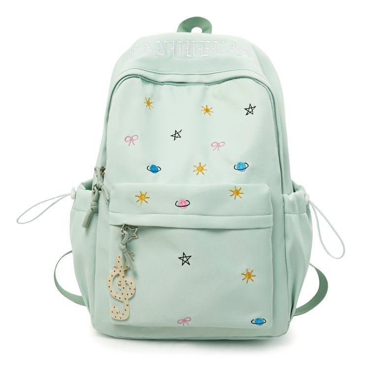 Trendige bestickte Rucksack
