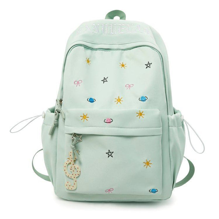 Trendige bestickte Rucksack