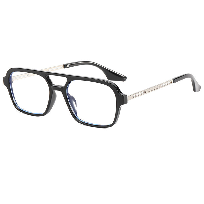 Damen Designer-Sonnenbrille mit elegantem transparentem Rahmen und gelben Gläsern Karnz