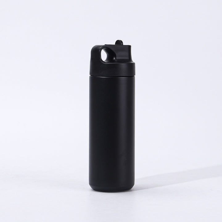 Damen hochwertige Isolier-Trinkflasche mit praktischem Tragegriff Karnz