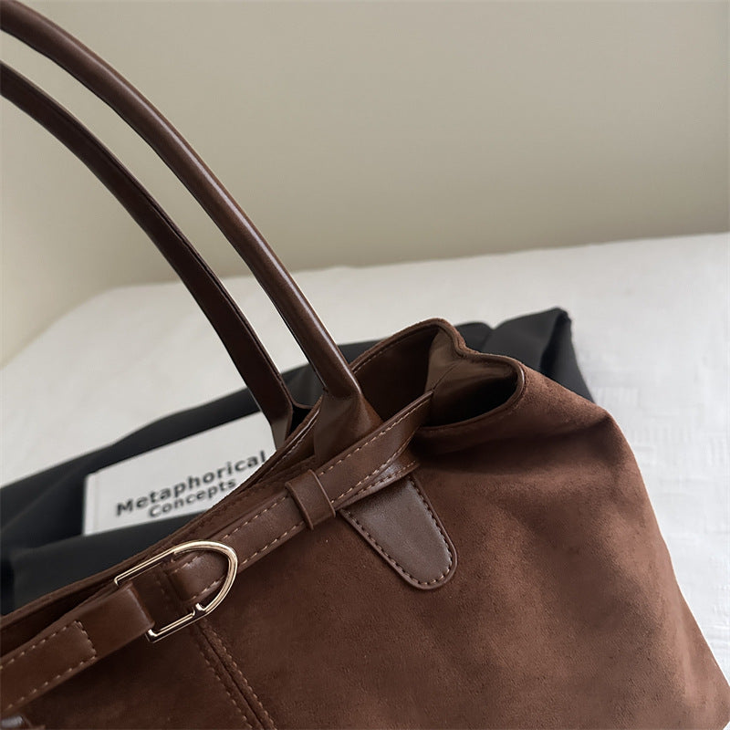 Suede Mode Tasche