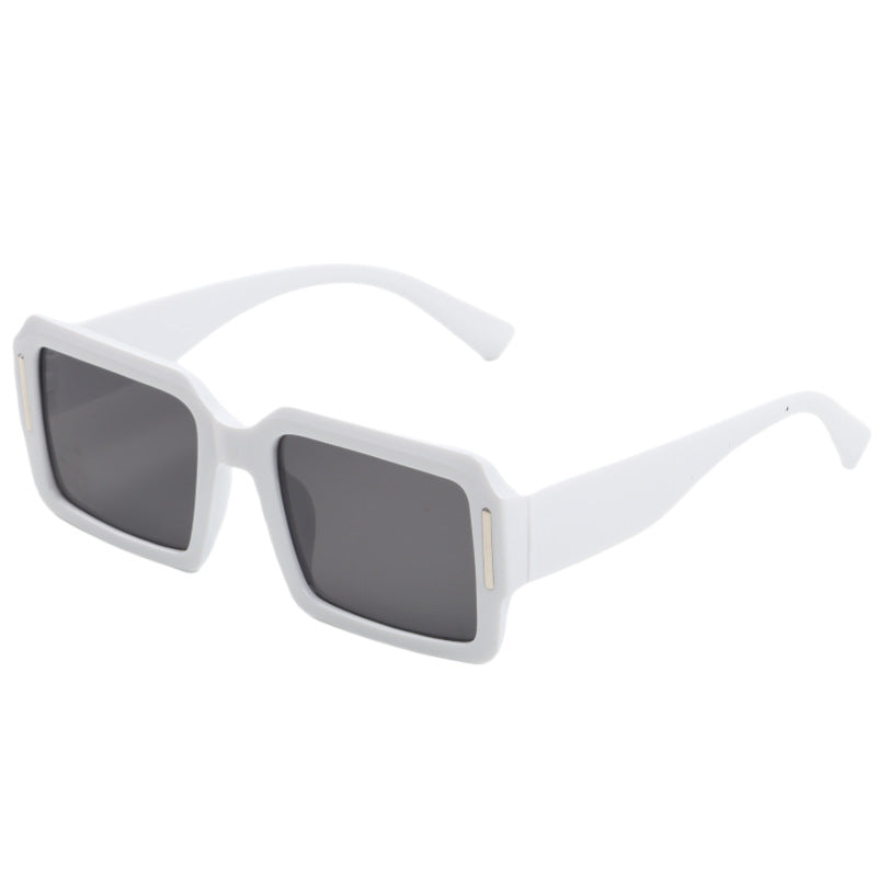 Damen modische quadratische Sonnenbrille im minimalistischen Design Karnz
