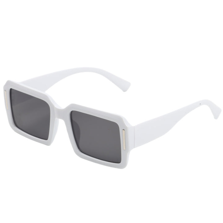 Damen modische quadratische Sonnenbrille im minimalistischen Design Karnz