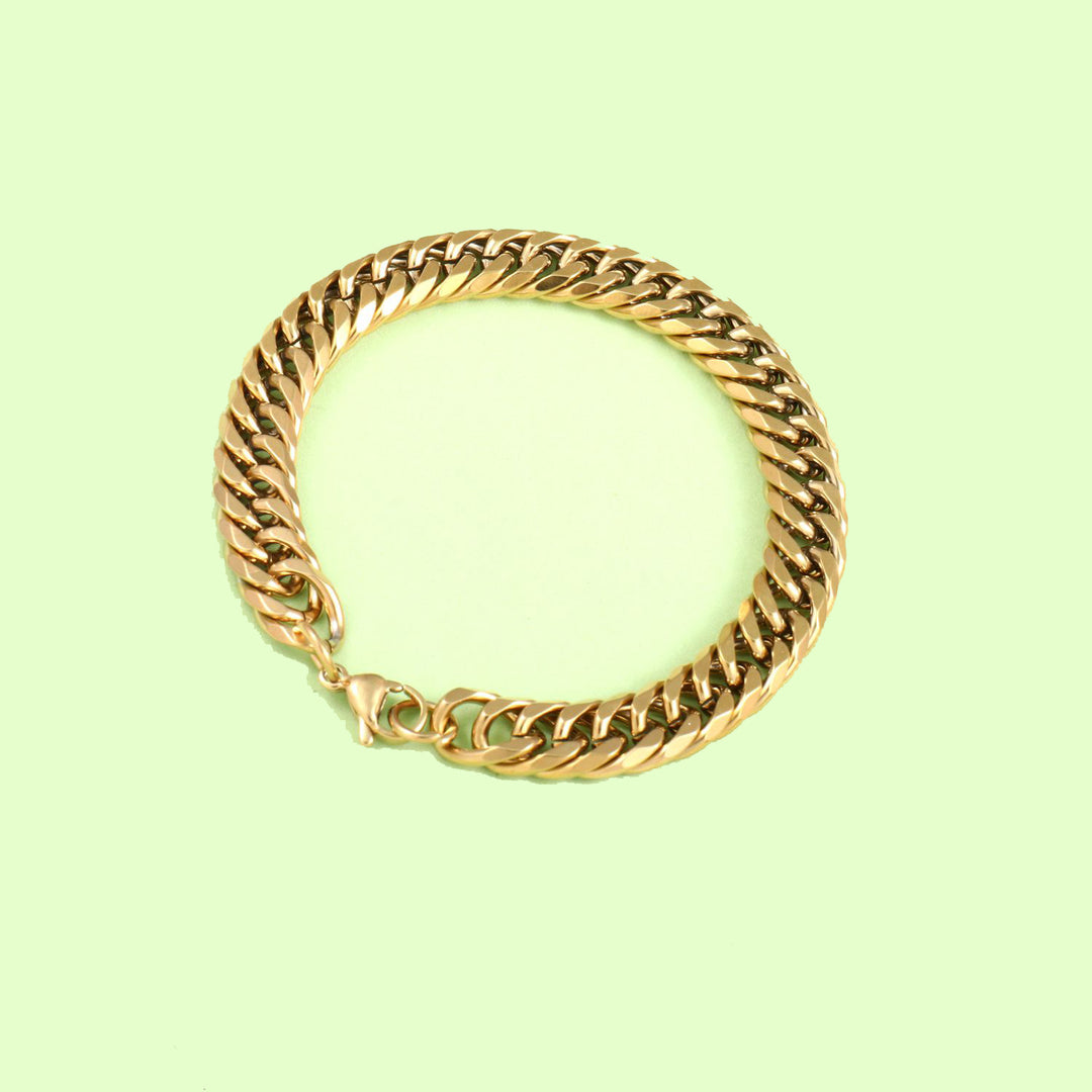 Fettes verwobenes Kettenarmband Karnz