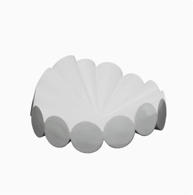 Dekorativer muschelförmiger Tischmittelpunkt