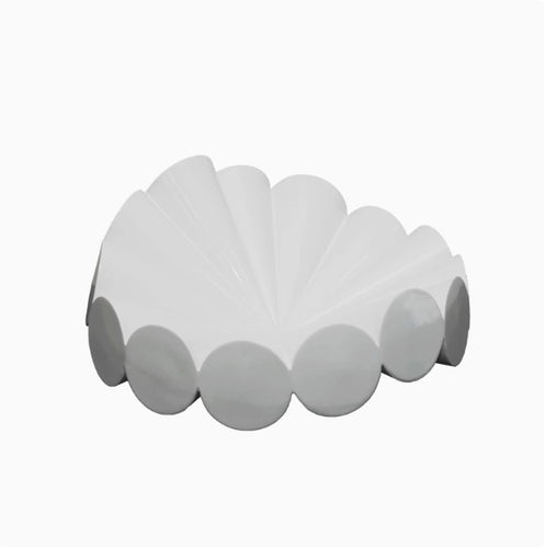 Dekorativer muschelförmiger Tischmittelpunkt