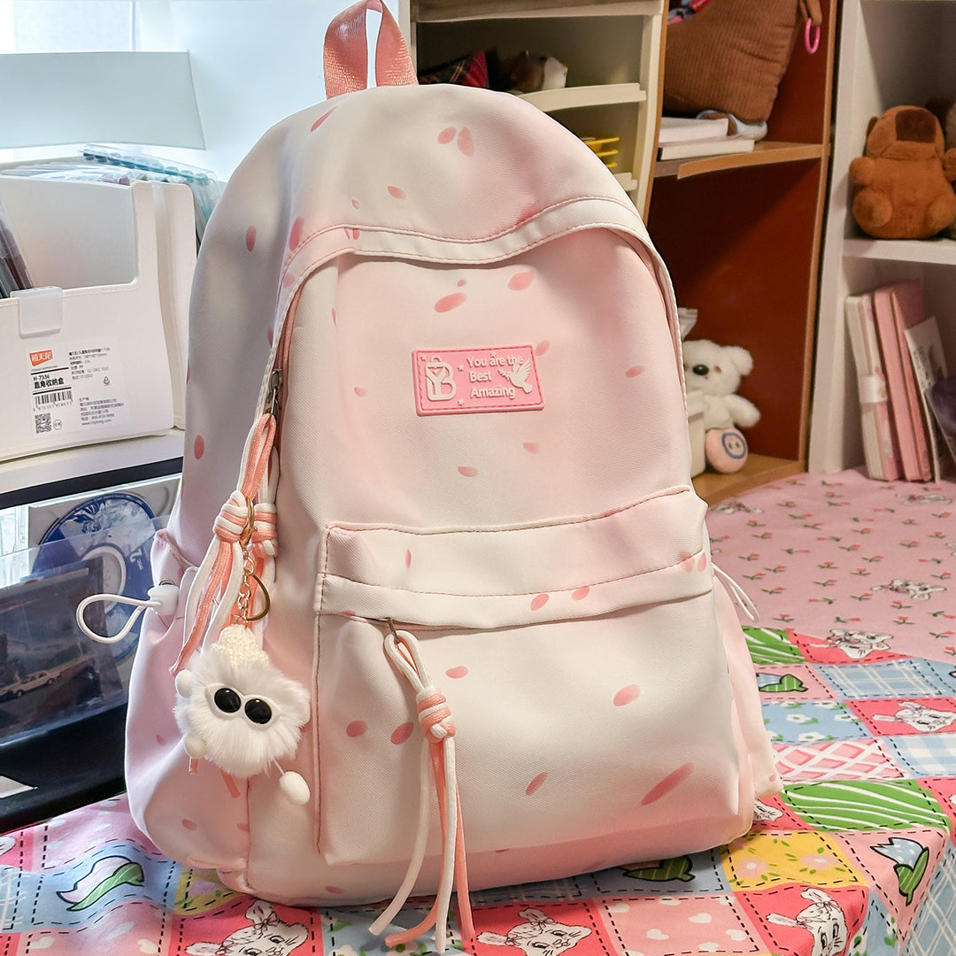 Stilvolle gepunktete Rucksack Karnz