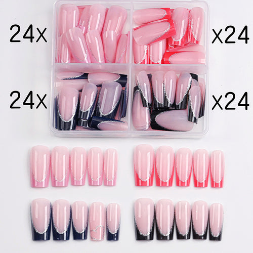 Elegantes Press-On Nagelset