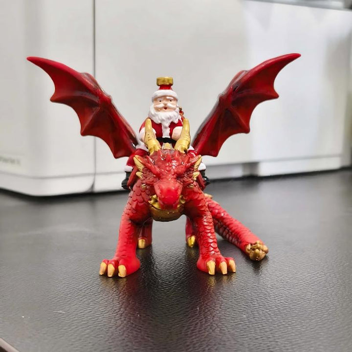 Fantastische Weihnachtsfigur im Drachen-Design Karnz