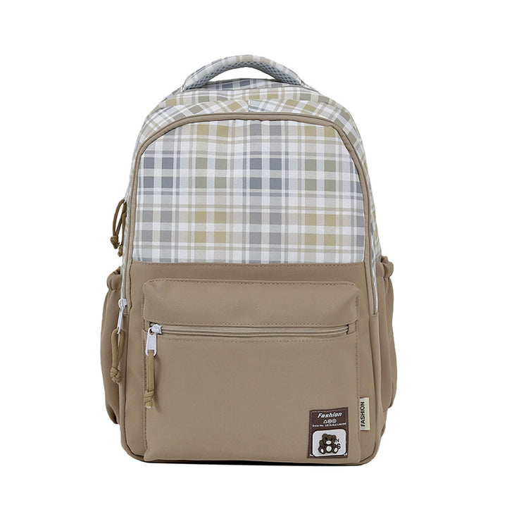 Stylischer Karo-Design-Rucksack Karnz