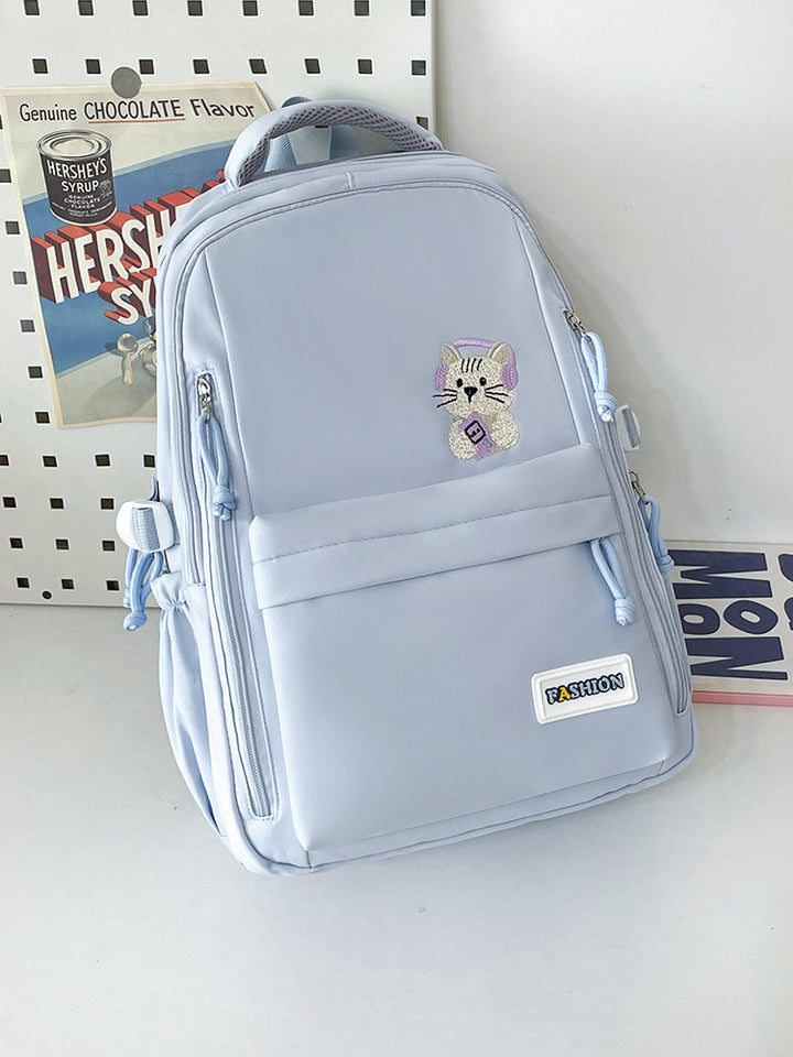 Süßer illustrierter Katzen-Design-Rucksack