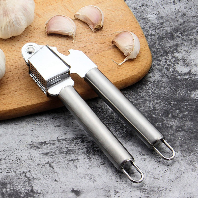 Premium Edelstahl Knoblauchpresse Karnz