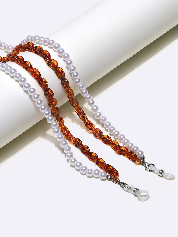 Beaded Eyewear Chain with Accents Karnz