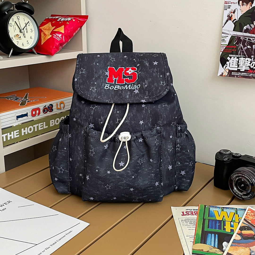 Stylische mit Sternen geschmückte Rucksack Karnz 1791205507