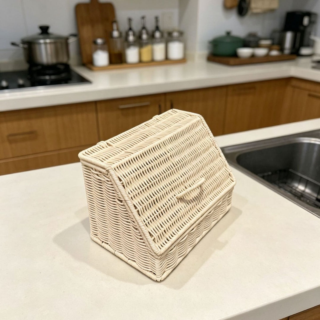 Dekorative Geflochtene Aufbewahrungsbox Karnz