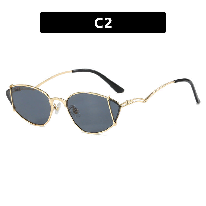 Damen modische Cat-Eye Sonnenbrille Karnz