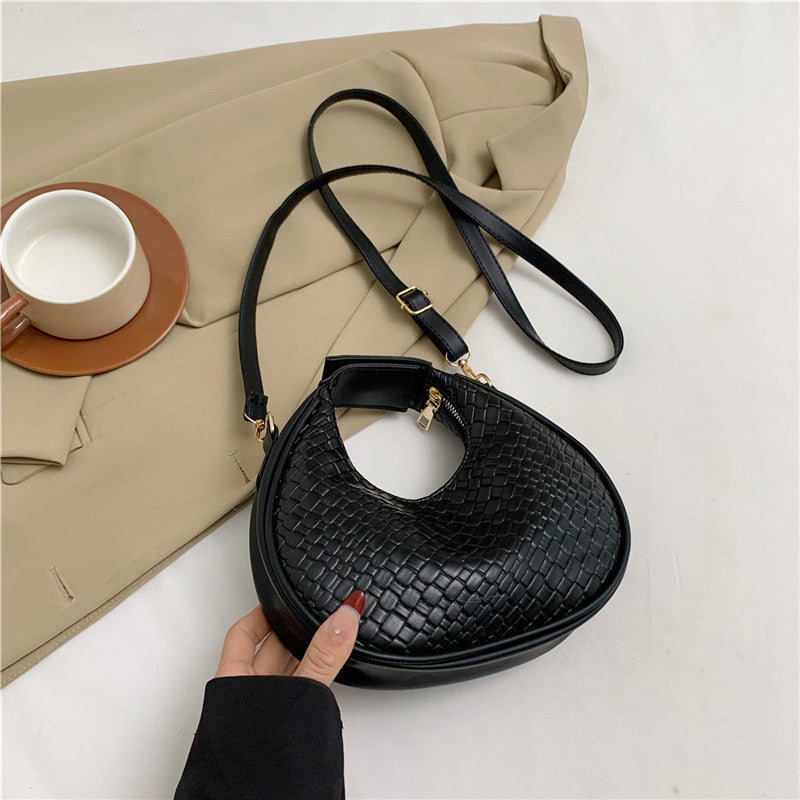 Texturierte Gewebte Crossbody Tasche Karnz
