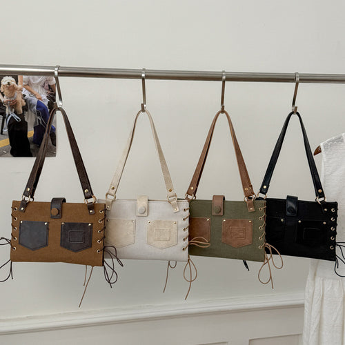 WoElegantly Structured Utility Tote Bag Karnz