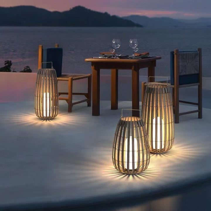 Stilvolle Outdoor Dekorative LED Laterne