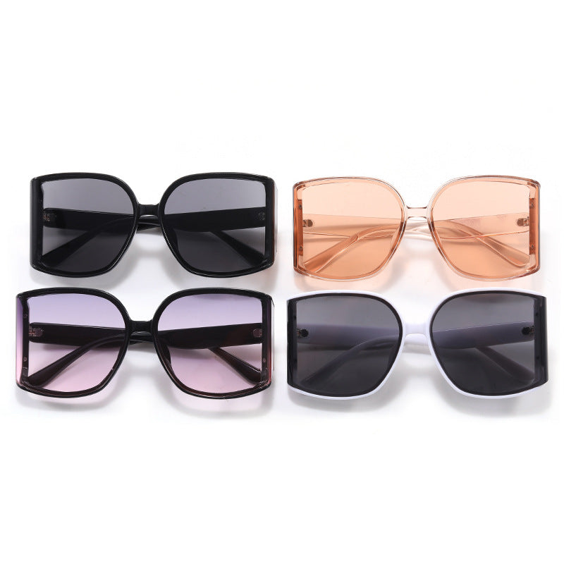 Damen moderne oversized Sonnenbrille Karnz