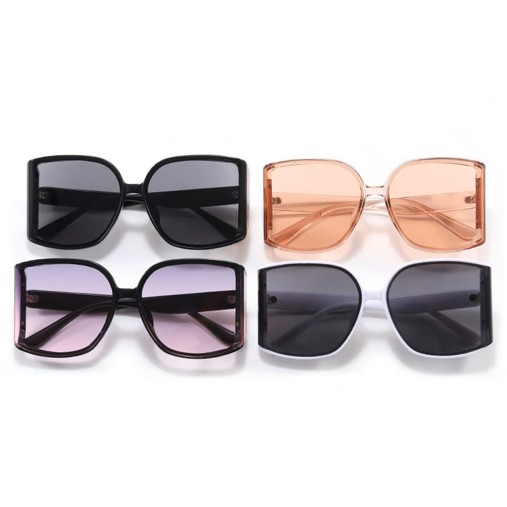 Damen moderne oversized Sonnenbrille Karnz