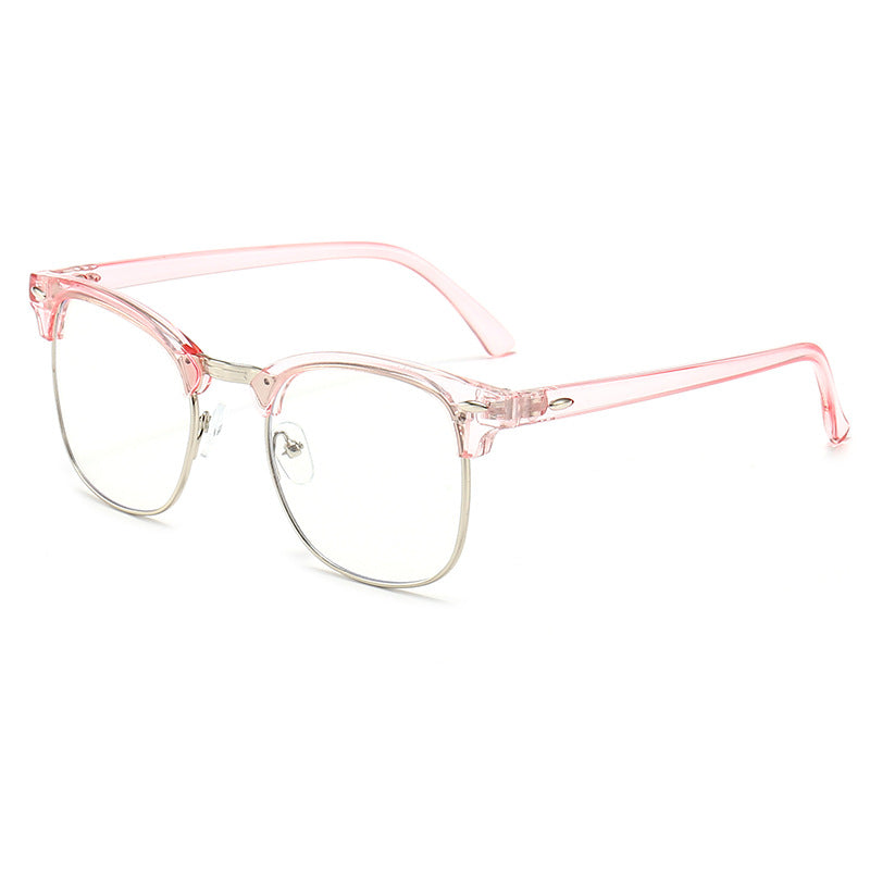 Damen modische Retro-Sonnenbrille mit metallischem Rahmen Karnz