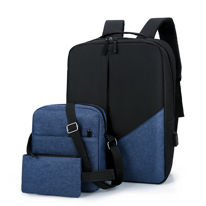 Vielseitiges Multi-Taschen-Laptop-Rucksack-Set Karnz