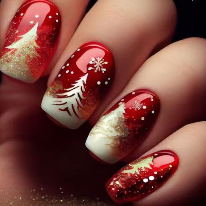Kreative Weihnachtskunstnägel Set Karnz