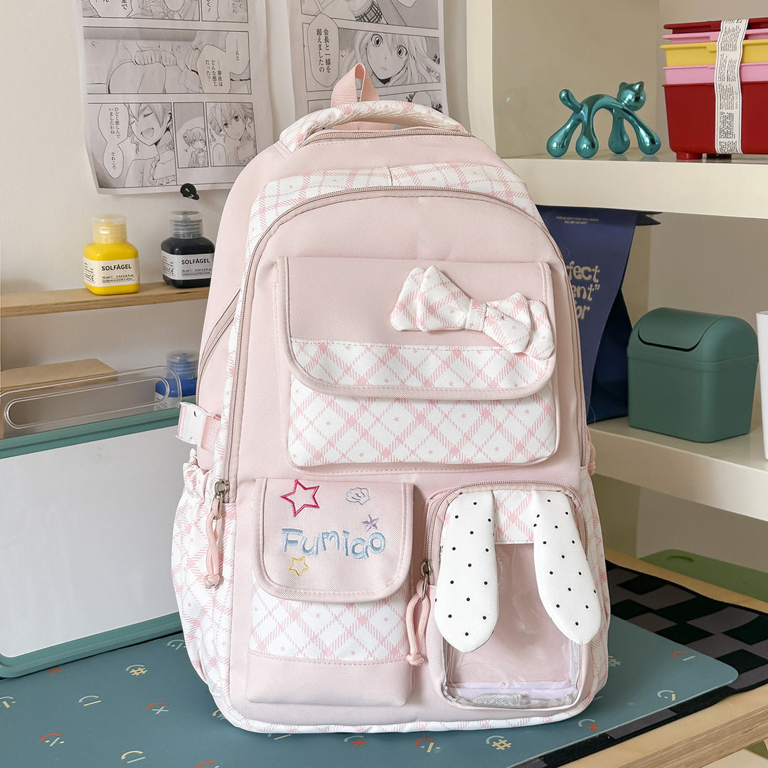 Verspielter Bunny Ear Rucksack Karnz