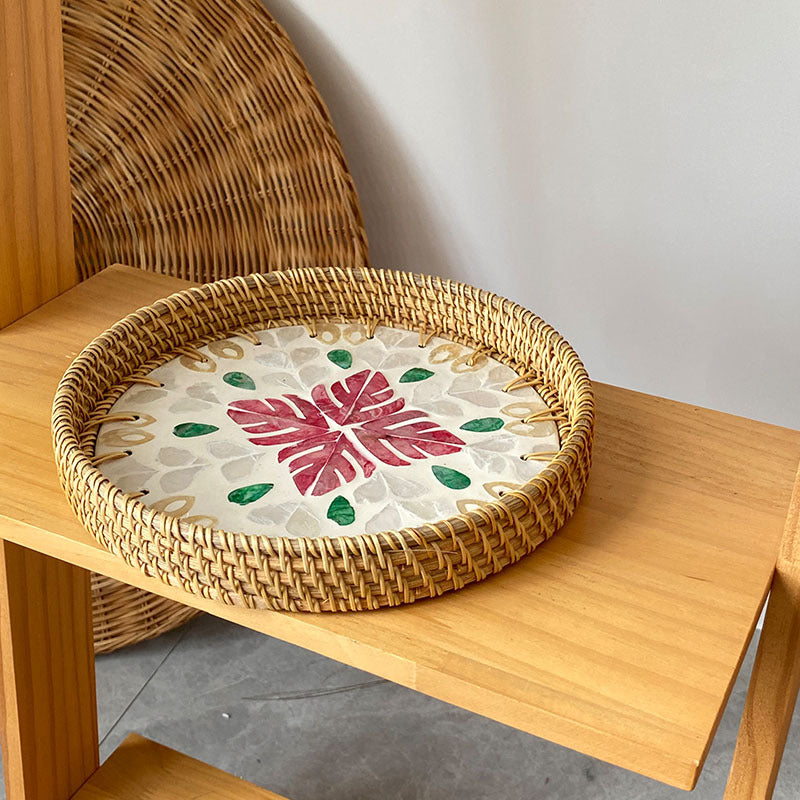 Damen Runde Mosaikservierplatte Karnz