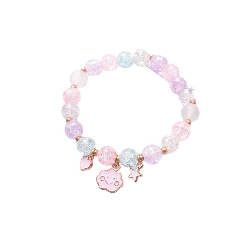 Verspielt Perlen Charm Armband Karnz