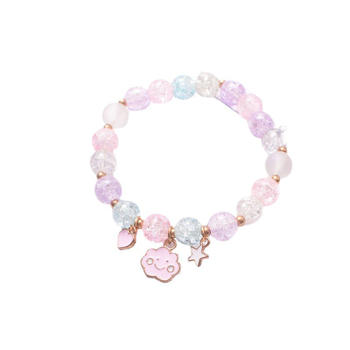 Verspielt Perlen Charm Armband Karnz