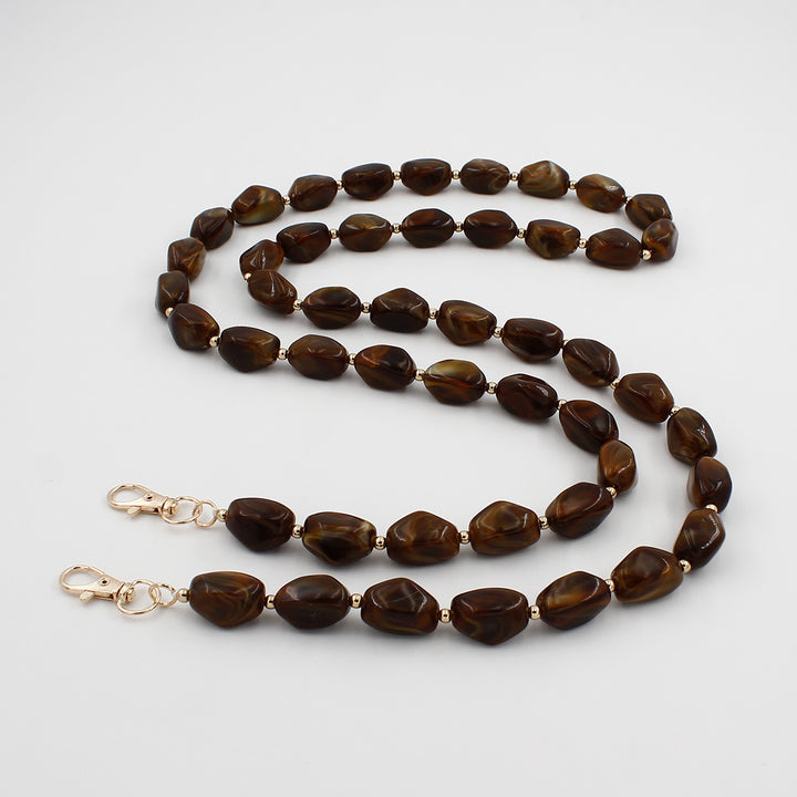 Chunky Beaded Brillen Kette Karnz