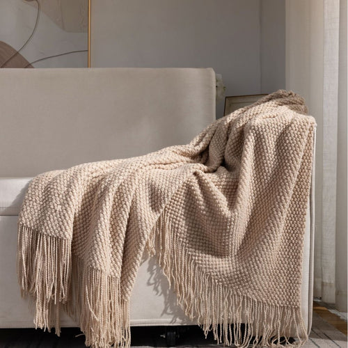 Textured Cozy Wurfdecke